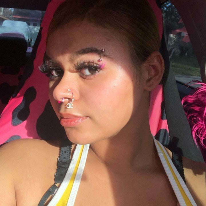 Diamond Hoop Nose Ring